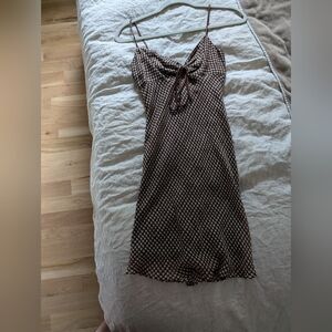 Bec & Bridge checkered dress